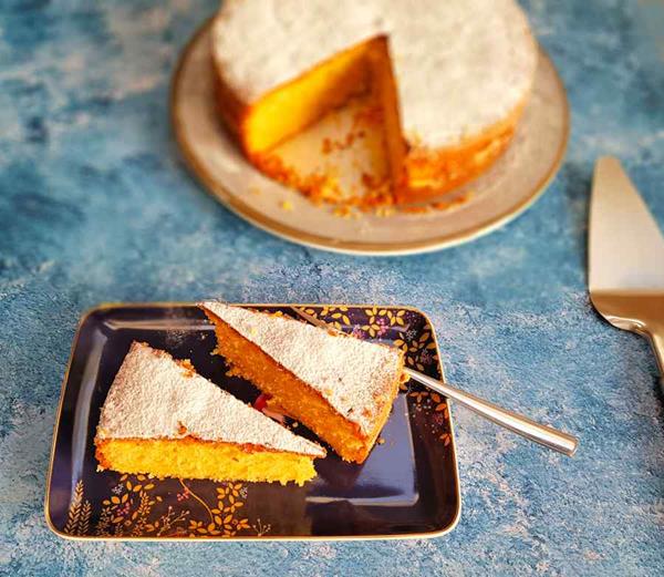 Lemon Polenta Cake Recipe Cuisine Fiend